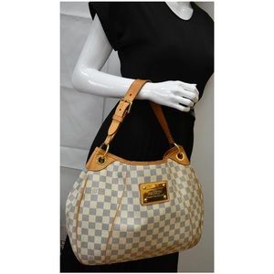 Louis Vuitton Galliera Bag Pm Shoulder Damier Azur Tote
